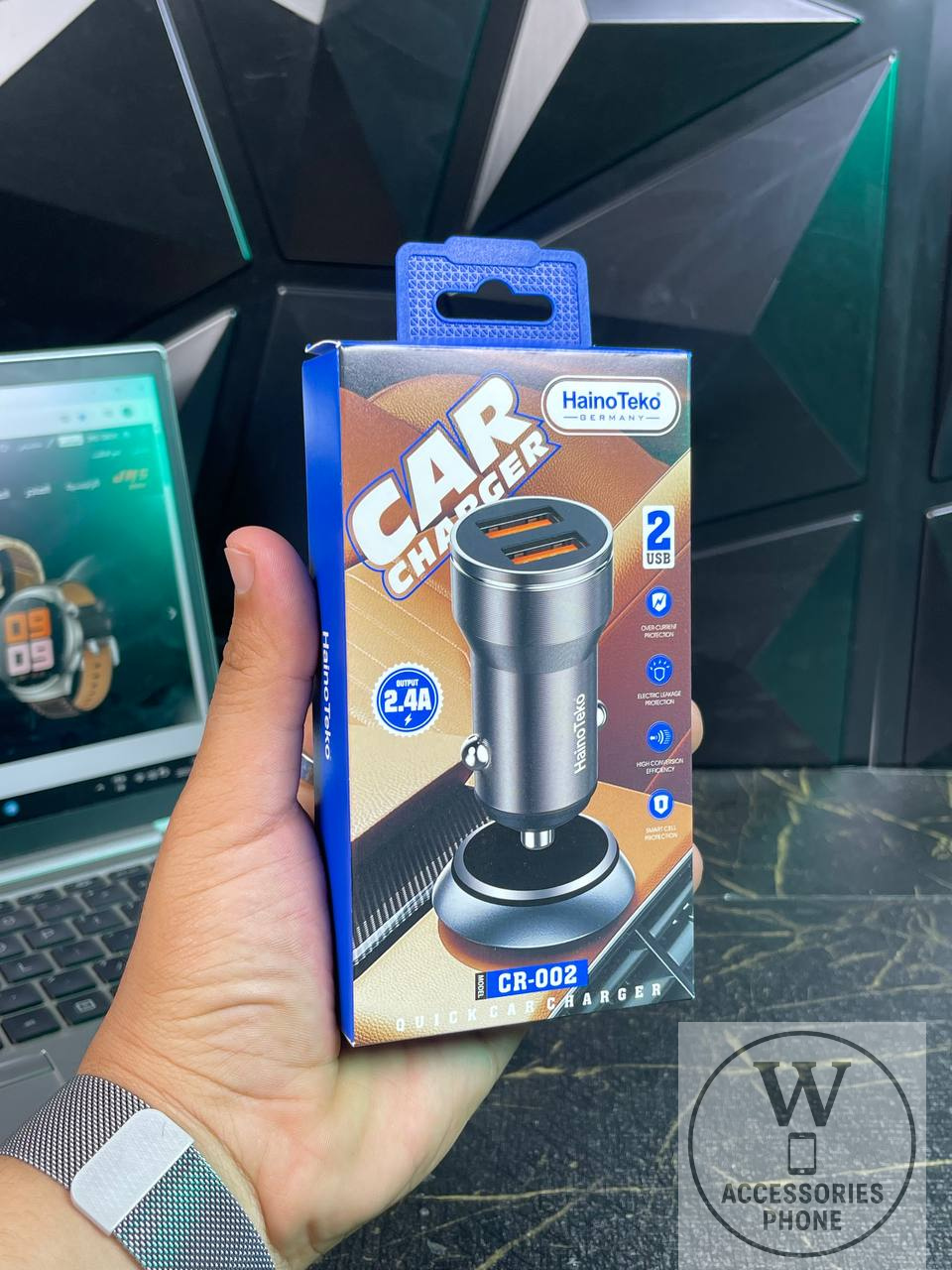 CHARGEUR  AUTO HAINO TEKO  CR-002